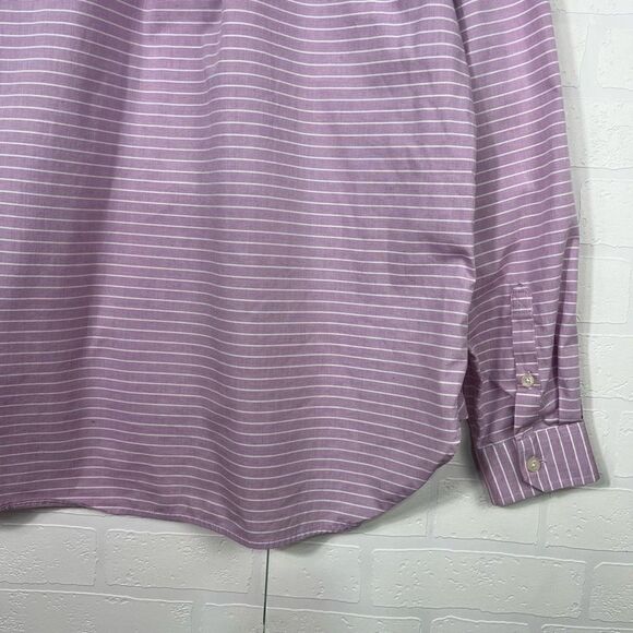Duluth Trading Co Women’s Shirt size L Button Down Long sleeve Lavendar - Picture 10 of 14